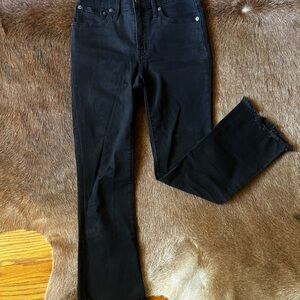 Madewell Women's Black Boot Cut Jeans